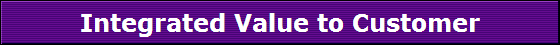 Integrated Value to Customer